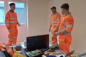 Amey Volunteers Help Transform National House Project Training Flat in Walsall